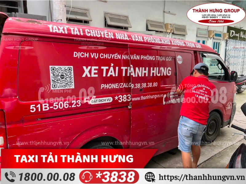 Các loại xe tải nhỏ chuyển nhà phổ biến