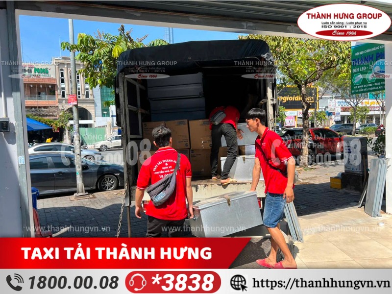 Ưu điểm của dịch vụ Taxi Tải Thành Hưng Quận 7