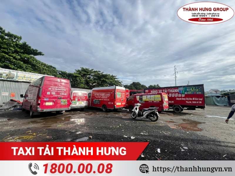 Hệ thống hơn 700 xe tải với đa dạng tải trọng và chủng loại