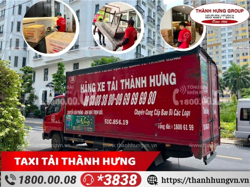 Mạng lưới dịch vụ chuyển nhà Thành Hưng Quận 1