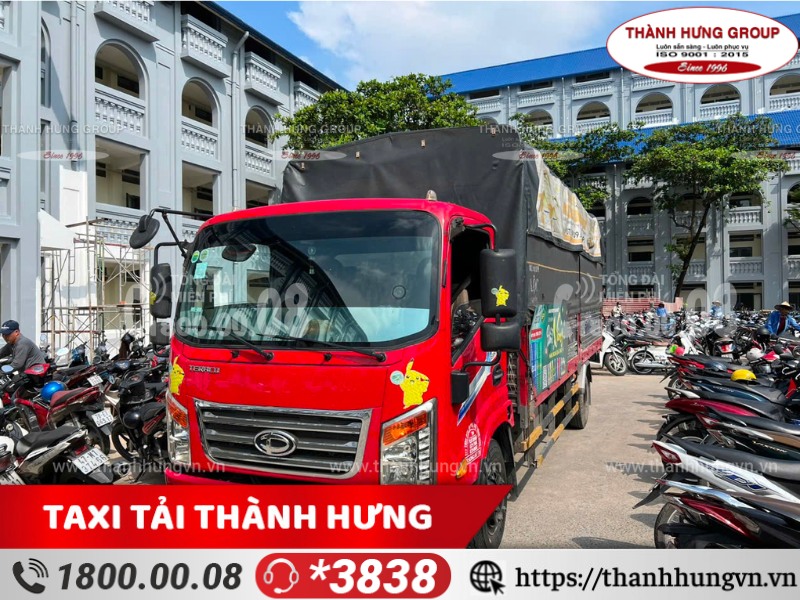 Mạng lưới hoạt động của Taxi Tải Thành Hưng Quận 7