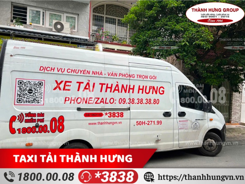 Nhu cầu thuê taxi tải tại Quận 7