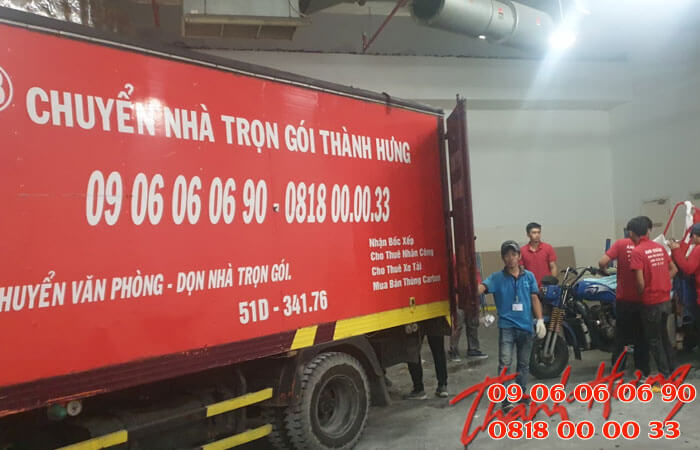 Taxi Thành Hưng - Dịch vụ chuyển nhà biệt thự trọn gói.