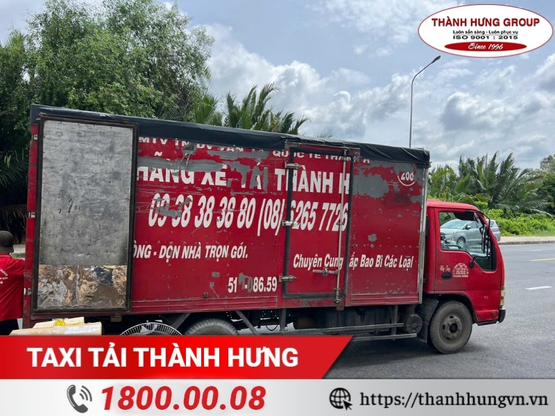Cho thuê xe tải quận 8 Thành Hưng phục vụ 24/7