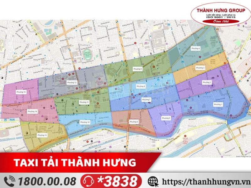 Vị trí địa lý khu vực Quận 5