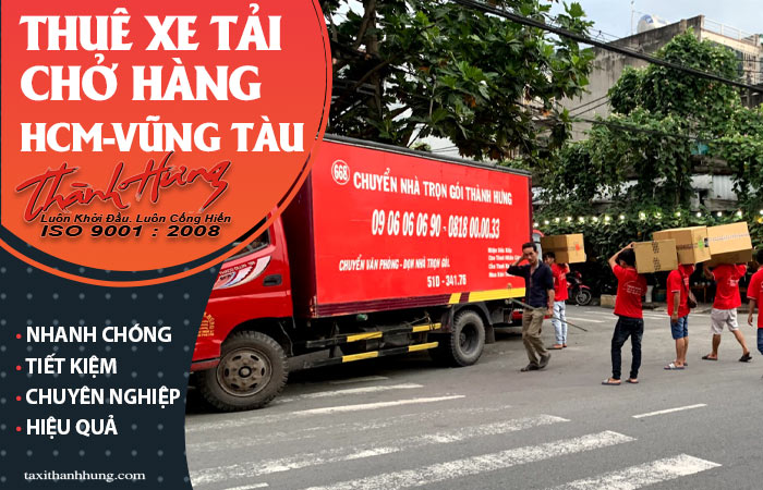 Cho thuê xe tải chở hàng từ HCM đi Vũng Tàu