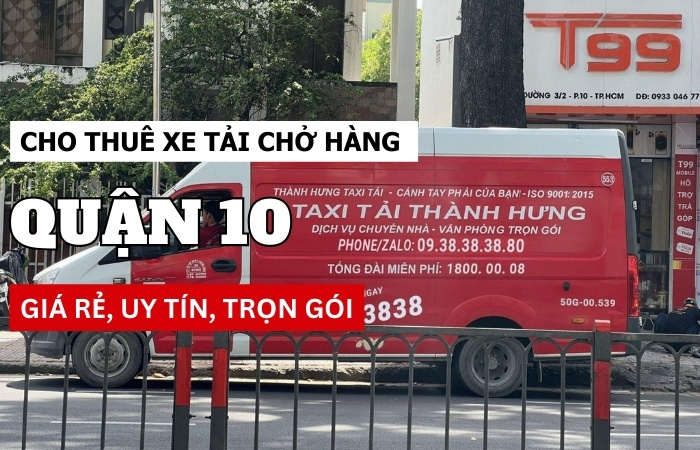 Cho thuê xe tải quận 10