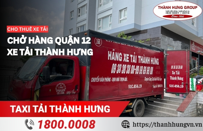 Cho thuê xe tải quận 12