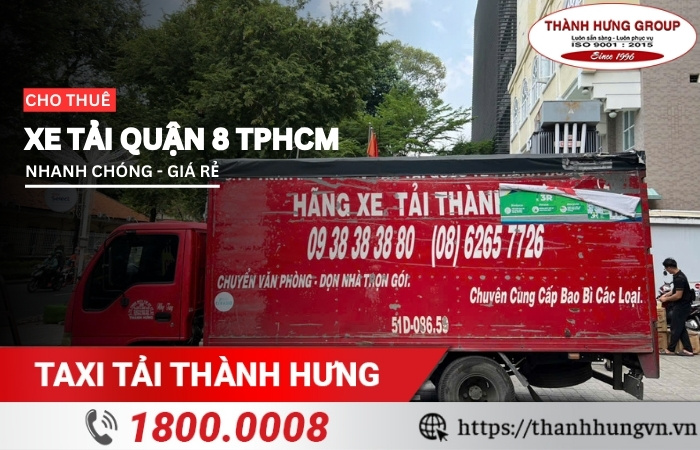 Cho thuê xe tải Quận 8