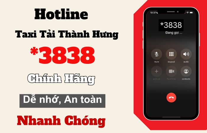 Nhận biết số hotline Taxi Tải Thành Hưng thật, mới nhất